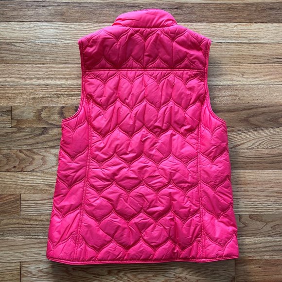 Vineyard Vines Ladies Pink Puffer Vest Size Small - Picture 4 of 7